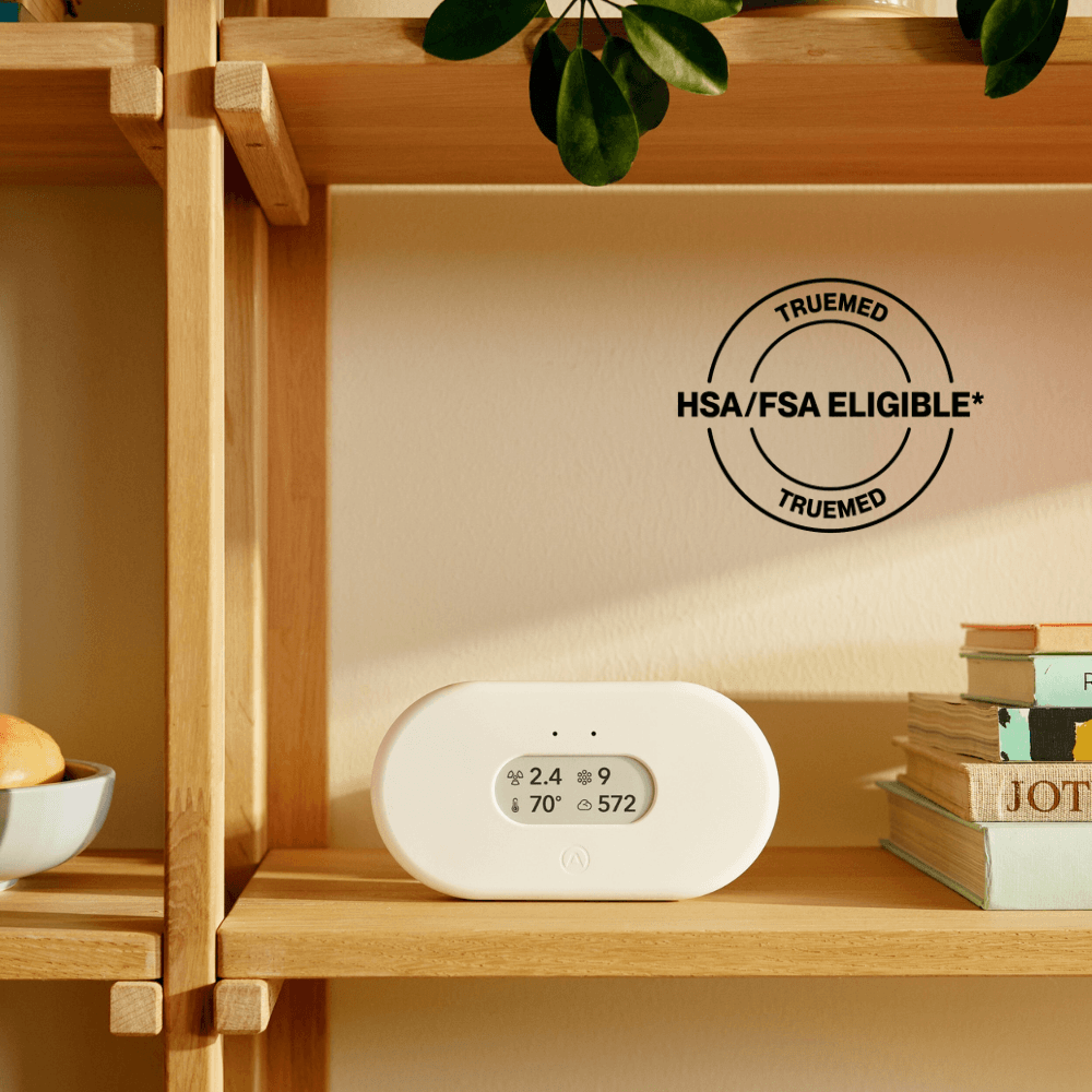 Airthings View Plus 2960, imagen de producto del modelo exacto.