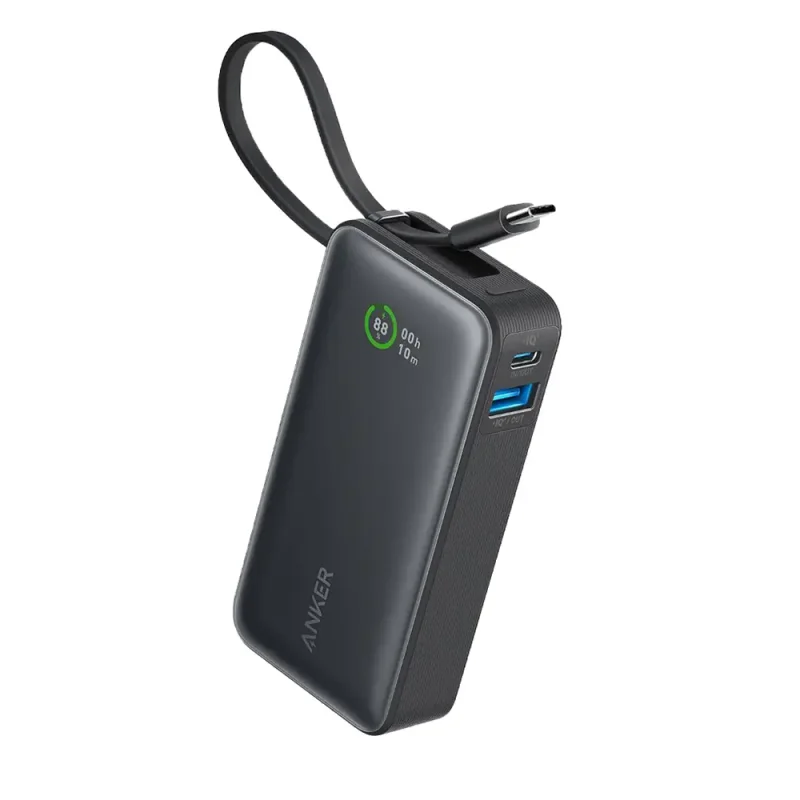Anker Nano 10.000 mAh 30 W A1259H11 negro con cable USB-C