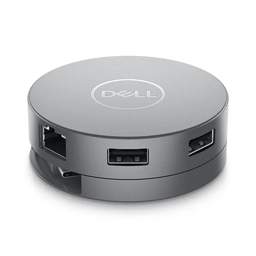 Dell Pro 7-in-1 USB-C Travel Hub DA310 plateado