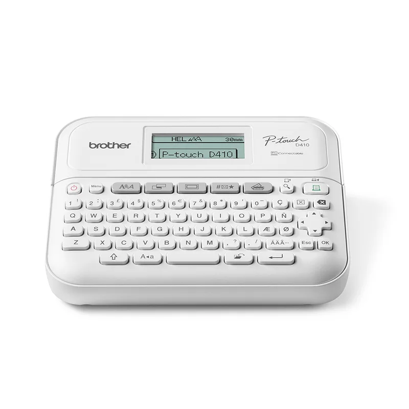 Brother PT-D410, teclado QWERTY y USB