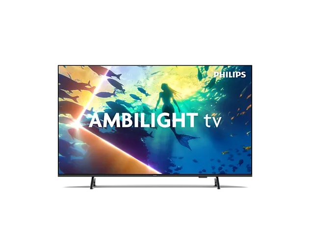 Philips 43PUS8010/12 Ambilight de 43 pulgadas, vista frontal.