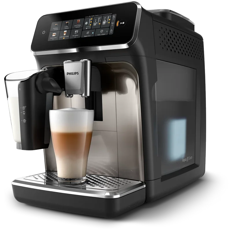 Philips LatteGo serie 3300 EP3347/90 cromo negro