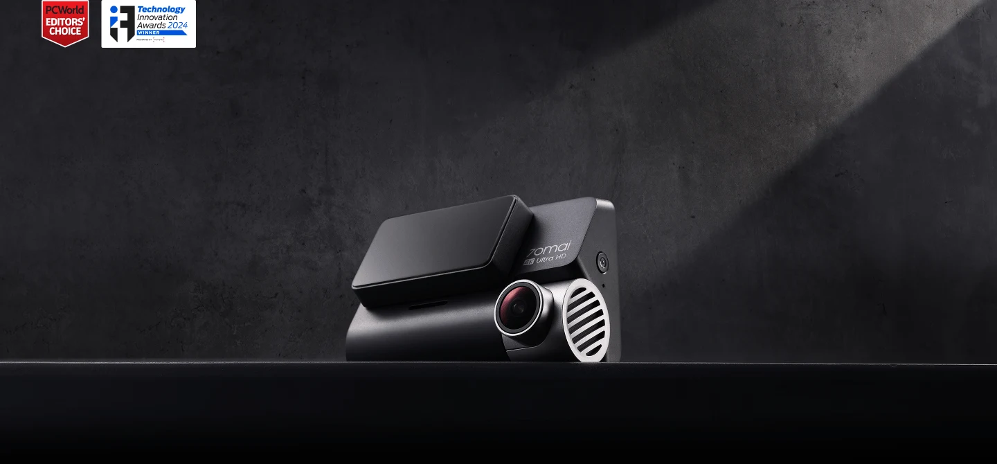70mai Dash Cam 4K A810, imagen oficial del modelo exacto.