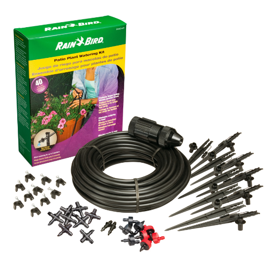 Rain Bird Patio Kit; imagen del modelo exacto.