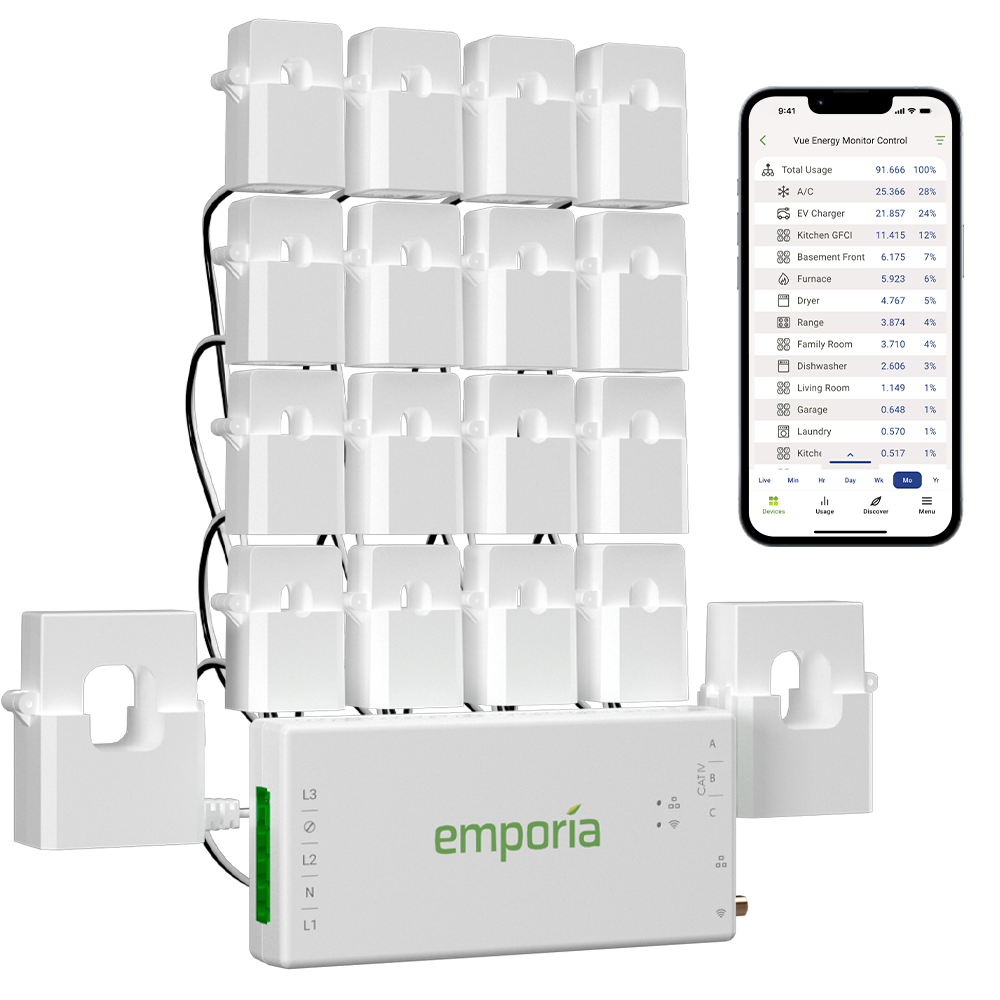 Emporia Vue 3 EMV3A-2P-16, imagen de producto del modelo exacto.