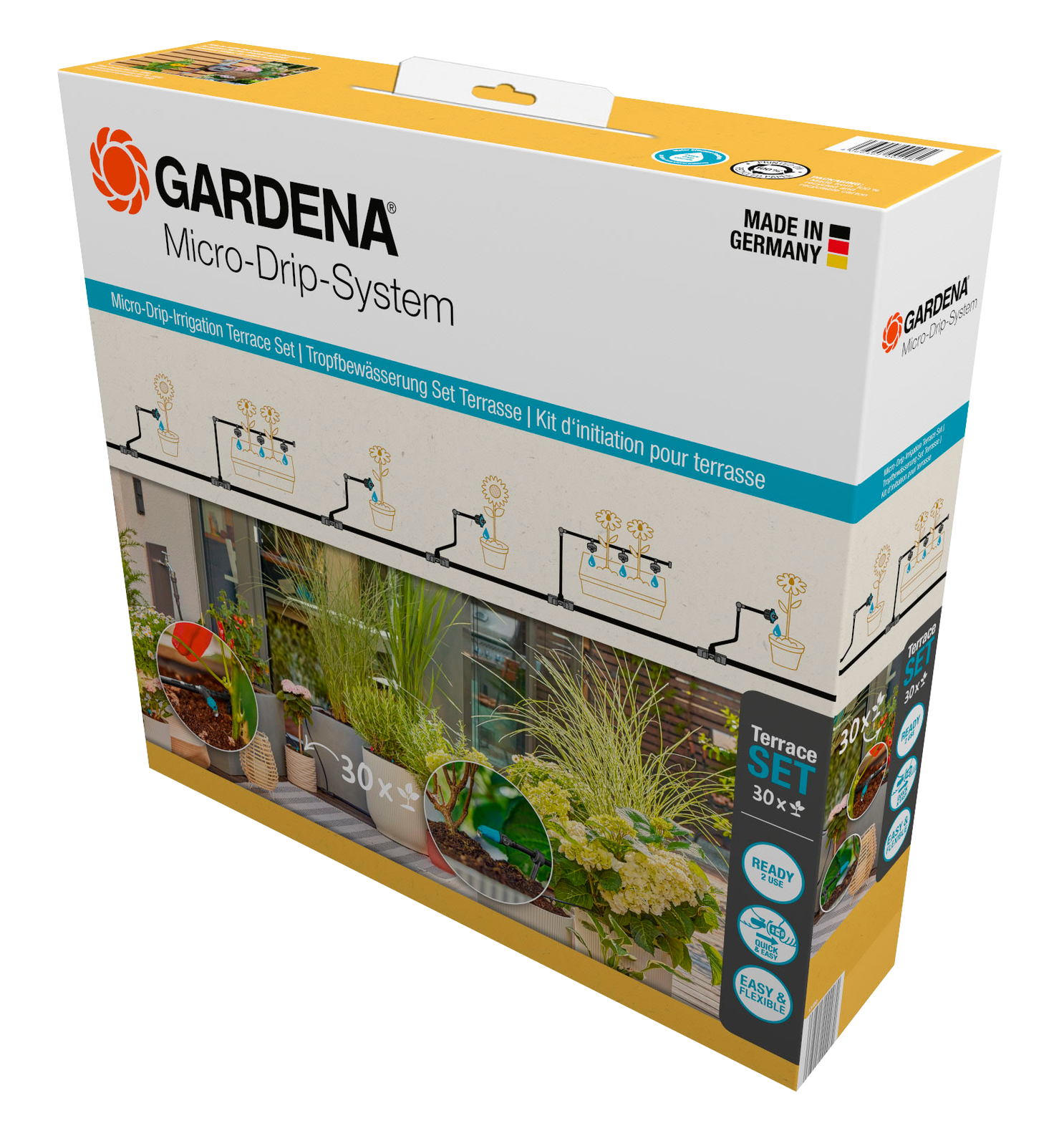 GARDENA Micro-Drip 13400-20; imagen del modelo exacto.